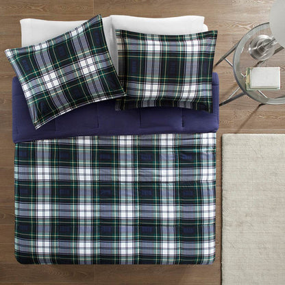 MLNshops king size down alternative comforter set - Plaid