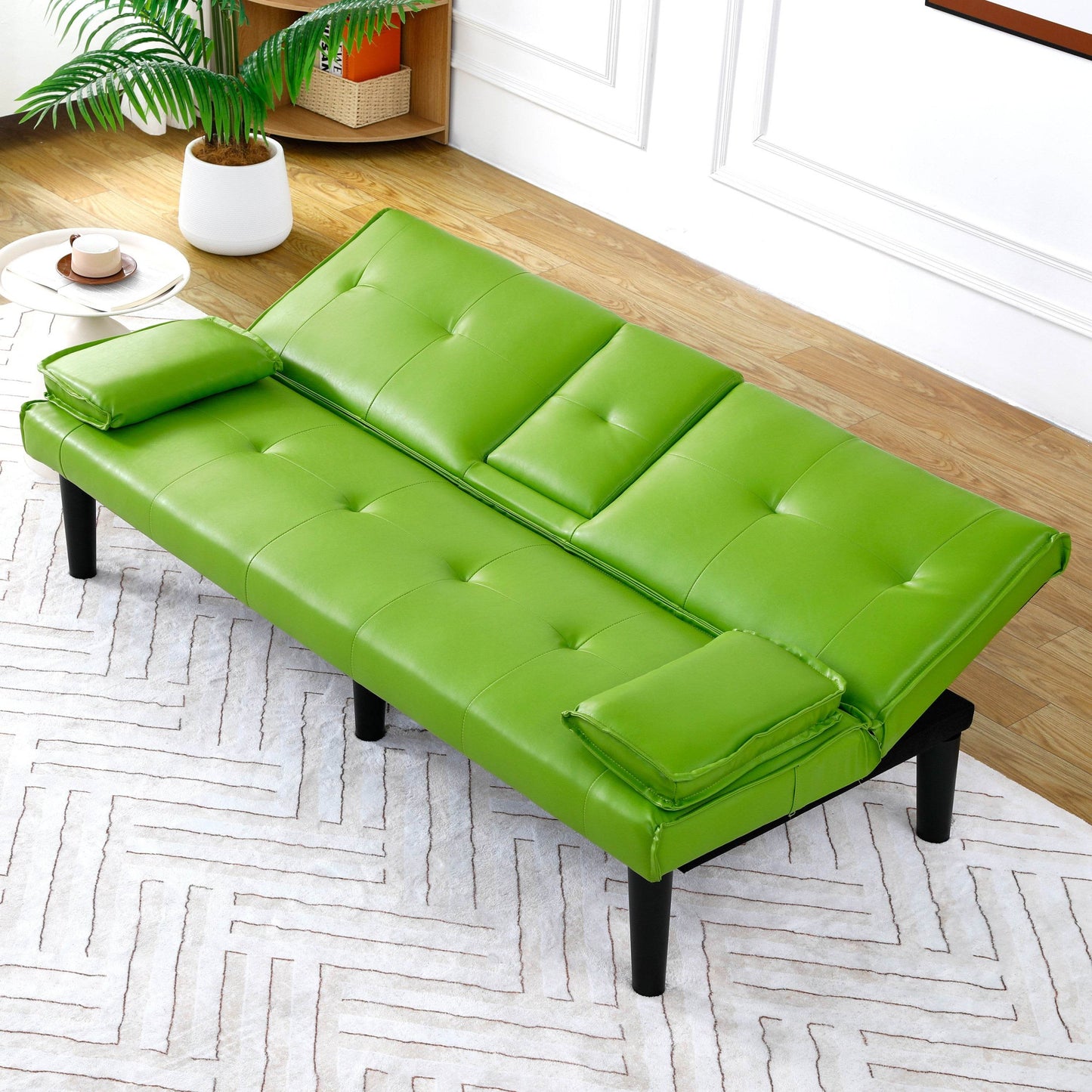 MLNshops green foldable sofa bed - Space-Saving