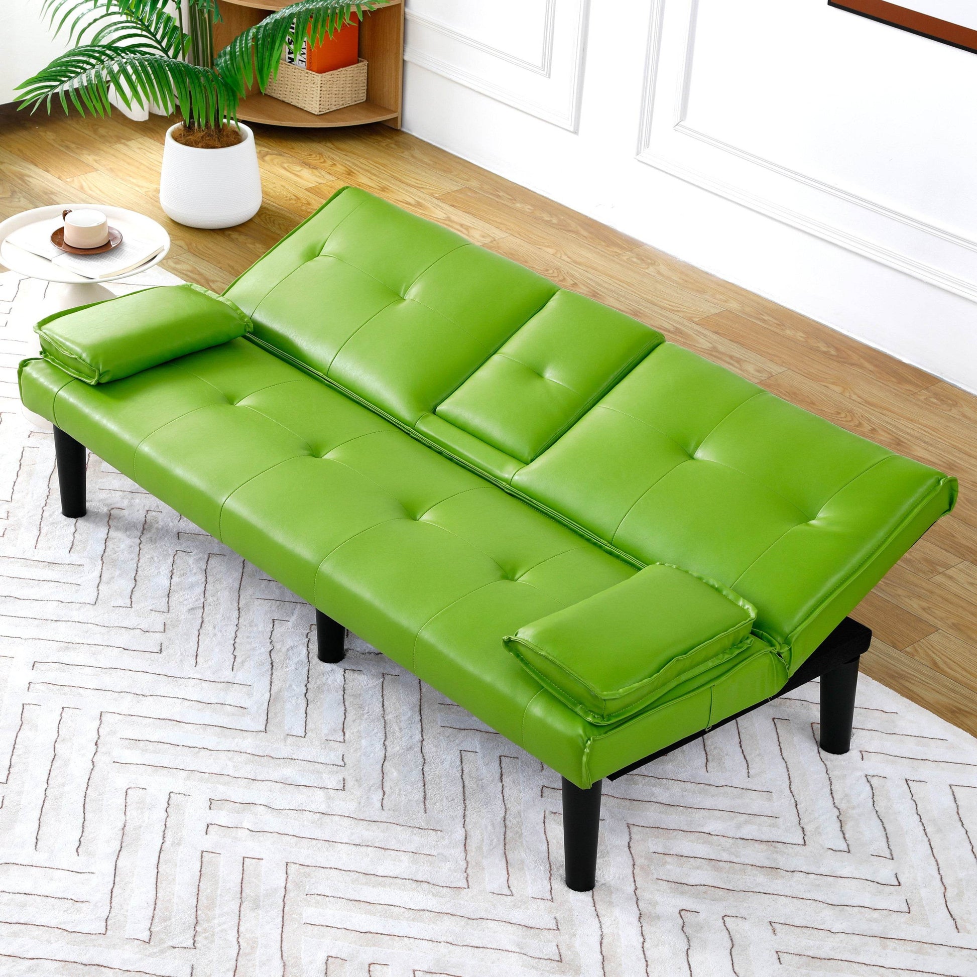 MLNshops green foldable sofa bed - Space-Saving