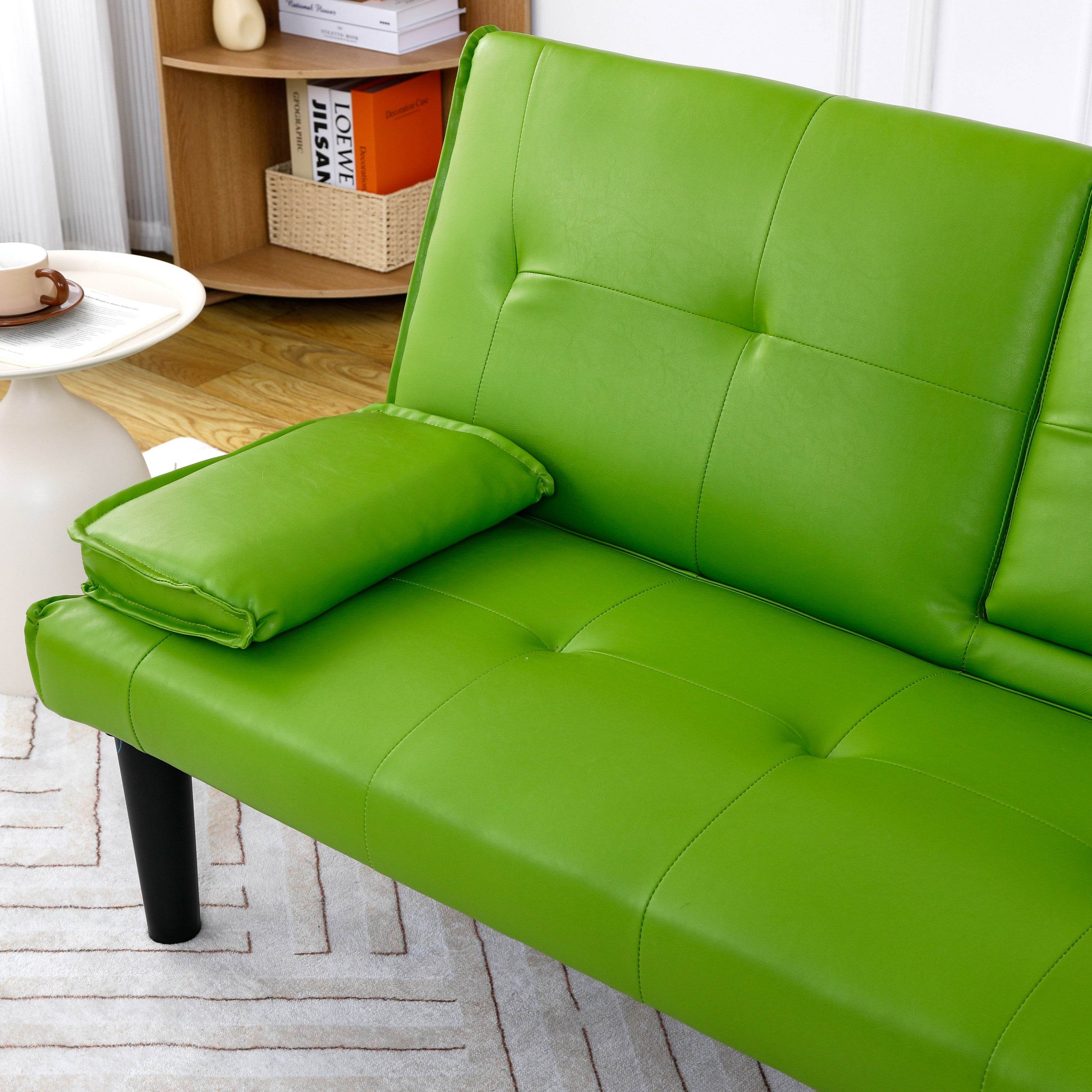 MLNshops green foldable sofa bed - Space-Saving