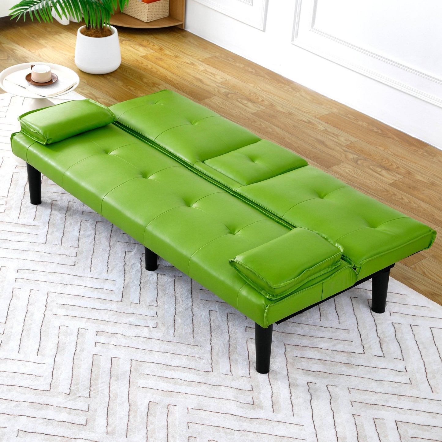 MLNshops green foldable sofa bed - Space-Saving