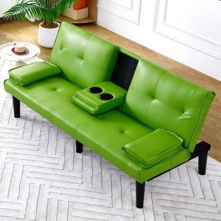MLNshops green foldable sofa bed - Space-Saving