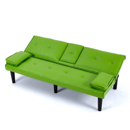 MLNshops green foldable sofa bed - Space-Saving