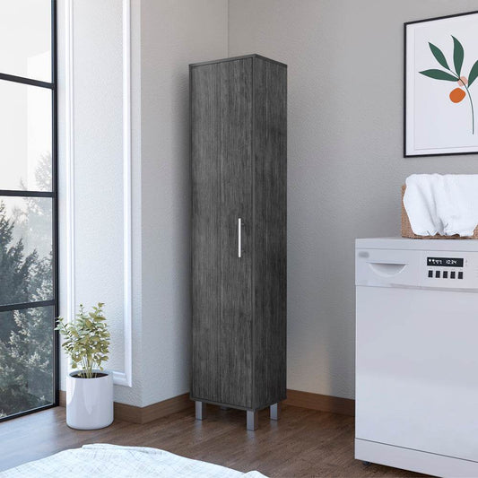 MLNshops Tall laundry room storage cabinet, Space-Saving - MLNshops