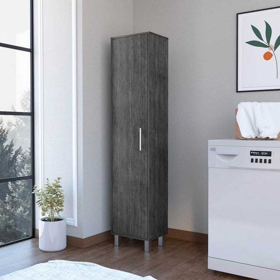 MLNshops Tall laundry room storage cabinet, Space-Saving Default