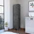MLNshops Tall laundry room storage cabinet, Space-Saving Default