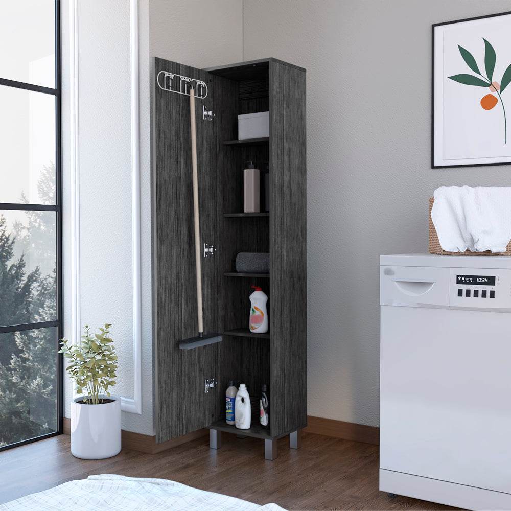 MLNshops Tall laundry room storage cabinet, Space-Saving