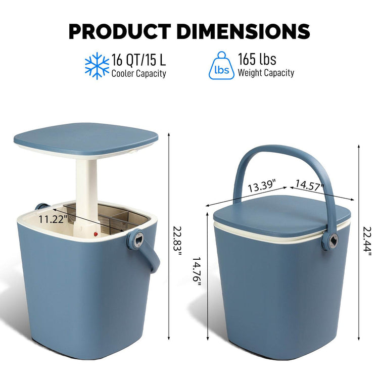 mlnshops Ice Cool Bar for Parties - Outdoor Cooler Table