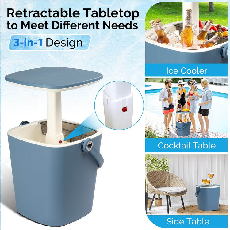 mlnshops Ice Cool Bar for Parties - Outdoor Cooler Table