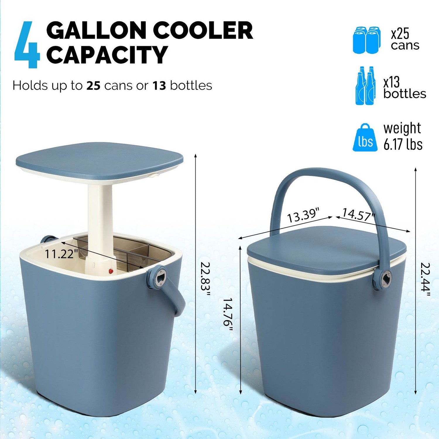 mlnshops Ice Cool Bar for Parties - Outdoor Cooler Table
