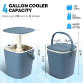 mlnshops Ice Cool Bar for Parties - Outdoor Cooler Table