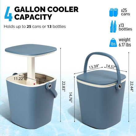 mlnshops Ice Cool Bar for Parties - Outdoor Cooler Table