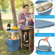 mlnshops Ice Cool Bar for Parties - Outdoor Cooler Table
