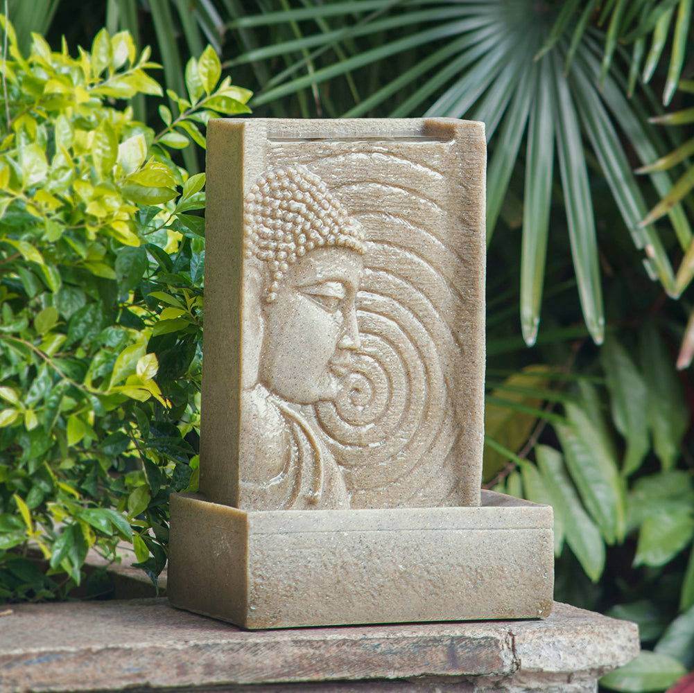 MLNshops Indoor Buddha Water Fountain for Tranquil Spaces - MLNshops
