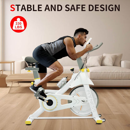 mlnshops Indoor Exercise Bike for Home - Stable & Safe Design Default Title