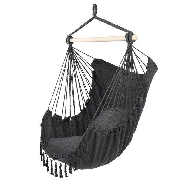 MLNshops Gray Indoor Hanging Chair with Pillow