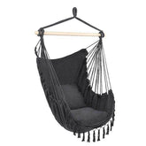 MLNshops Gray Indoor Hanging Chair with Pillow