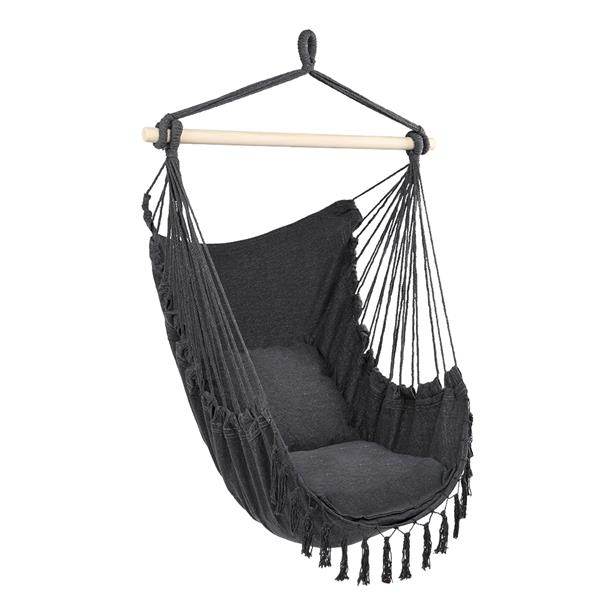 MLNshops Gray Indoor Hanging Chair with Pillow