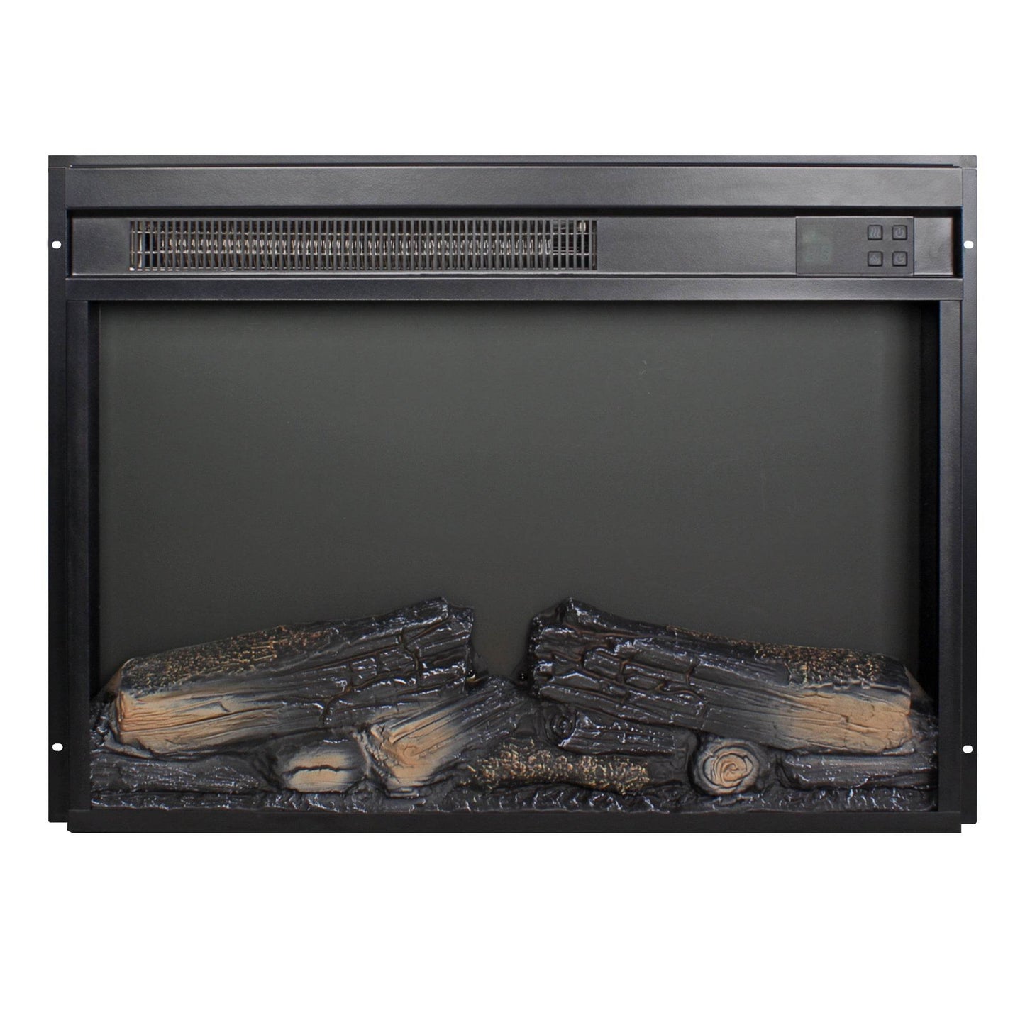 MLNshops 23 Inch Electric Fireplace Insert with Realistic Flame