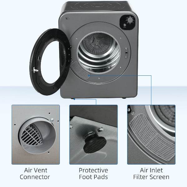 MLNshops Intelligent Drying Clothes Dryer with Modern Design
