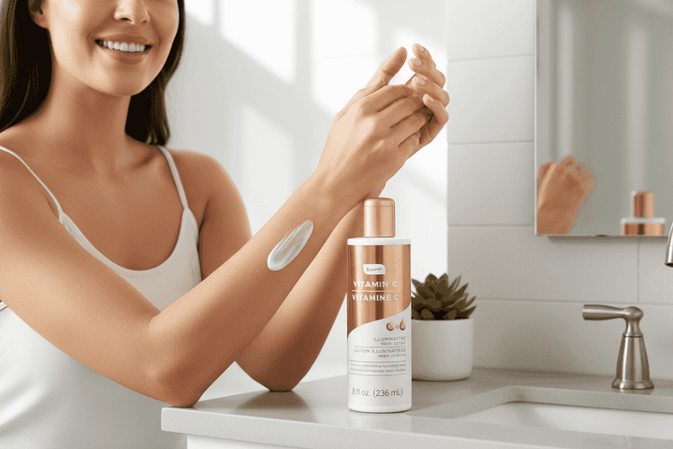 MLNshops Brightening Lotion with Vitamin C - 8oz
