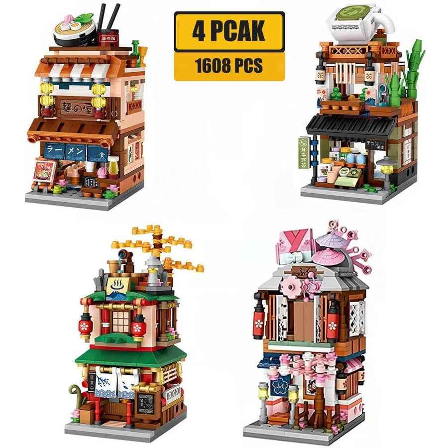 MLNshops Japan House Building Set - 1608 PCS Creative Toy Default Title
