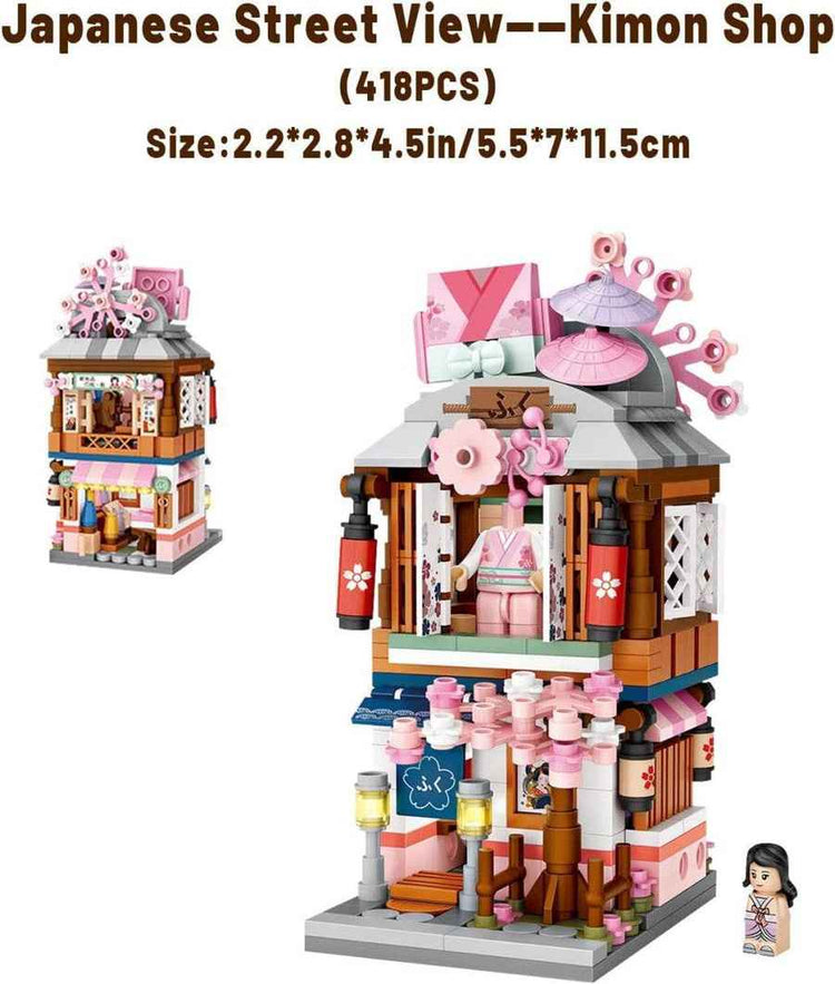 MLNshops Japan House Building Set - 1608 PCS Creative Toy