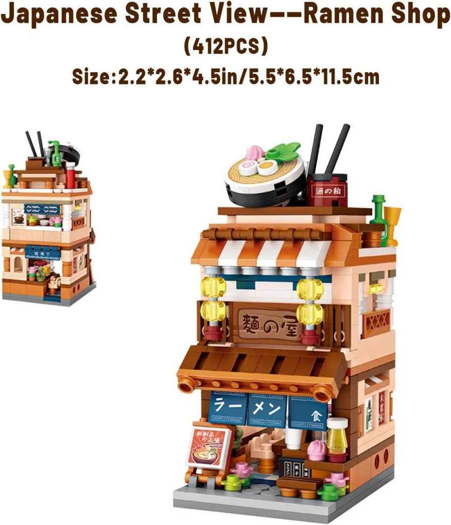 MLNshops Japan House Building Set - 1608 PCS Creative Toy