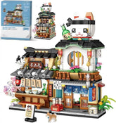 mlnshops Japanese Street Building Set - 4 Pack Toys