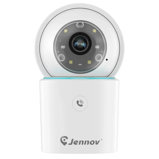 Jennov 2K Security Indoor Camera Home Smart Night Vision Wireless WiFi 2.4GHz MLNshops]