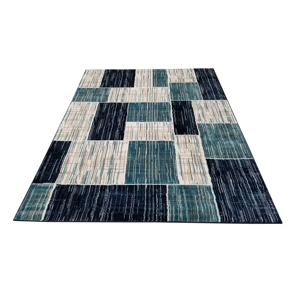 Jersey Area Rugs, Carpets For Livingroom, 7x10 Area Rugs ,3003 Blue MLNshops]