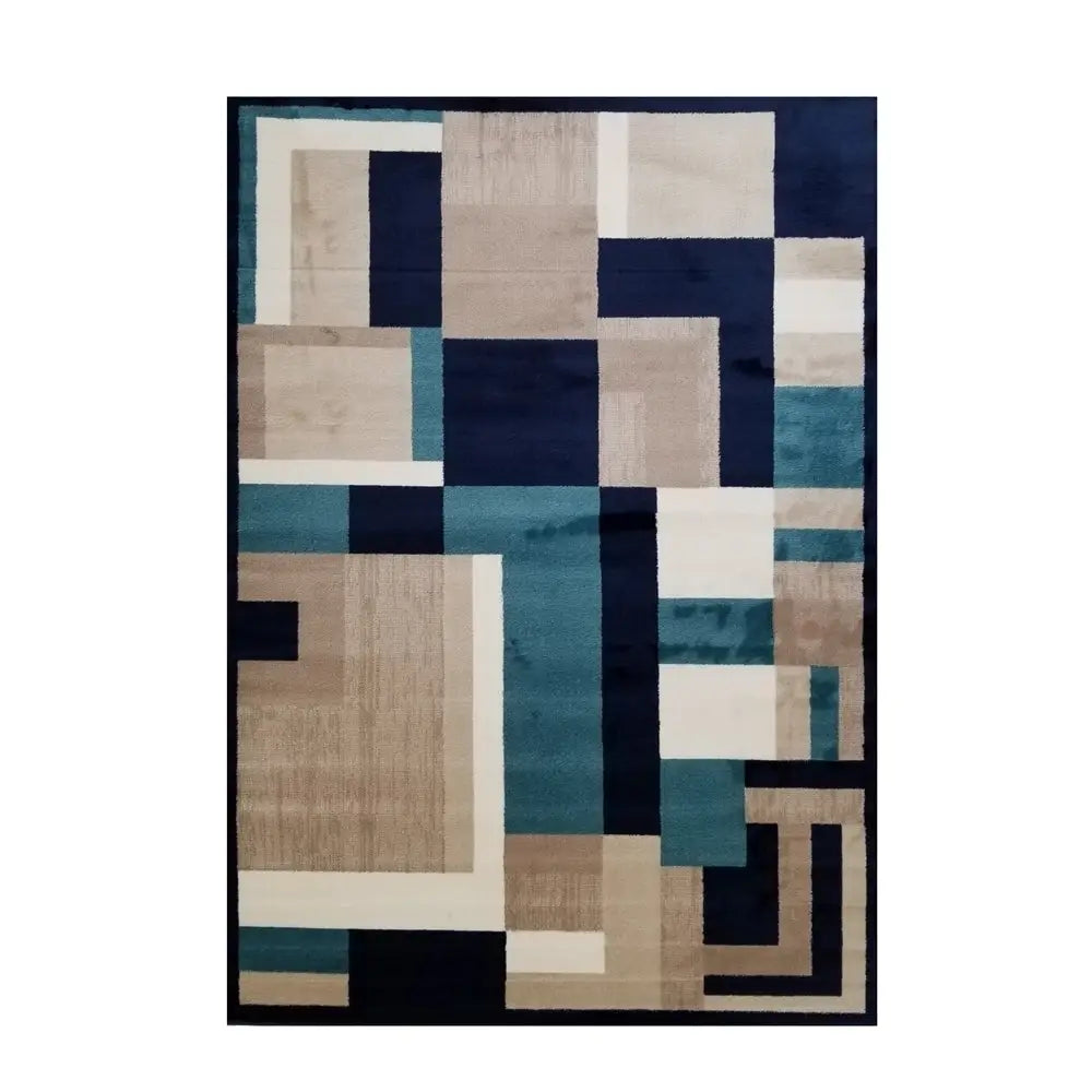 Jersey Area Rugs, Carpets For Livingroom, 7x10 Area Rugs ,3007 Blue MLNshops]