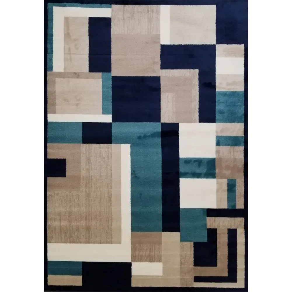 Jersey Area Rugs, Carpets For Livingroom, 7x10 Area Rugs ,3007 Blue MLNshops]