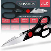 MLNshops Food Scissors with Nutcracker for Kitchen Use