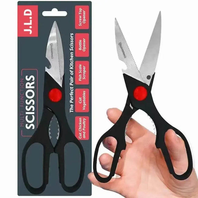 MLNshops Food Scissors with Nutcracker for Kitchen Use Default Title