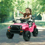 Kids Electric Jeep Ride On with Dual Drive by MLNshops