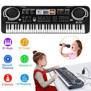 MLNshops Kids Electric Music Keyboard Piano - 61 Keys