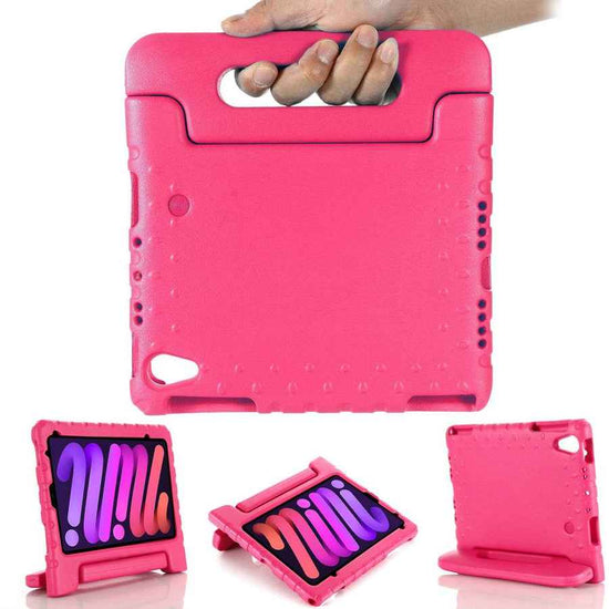 MLNshops Kids Shockproof iPad Mini 6 Case - Pink Default Title