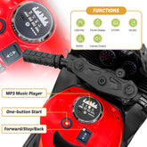 mlnshops Kids Toy Motorcycle with Lights - Electric Bike