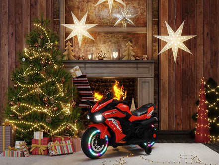 mlnshops Kids Toy Motorcycle with Lights - Electric Bike