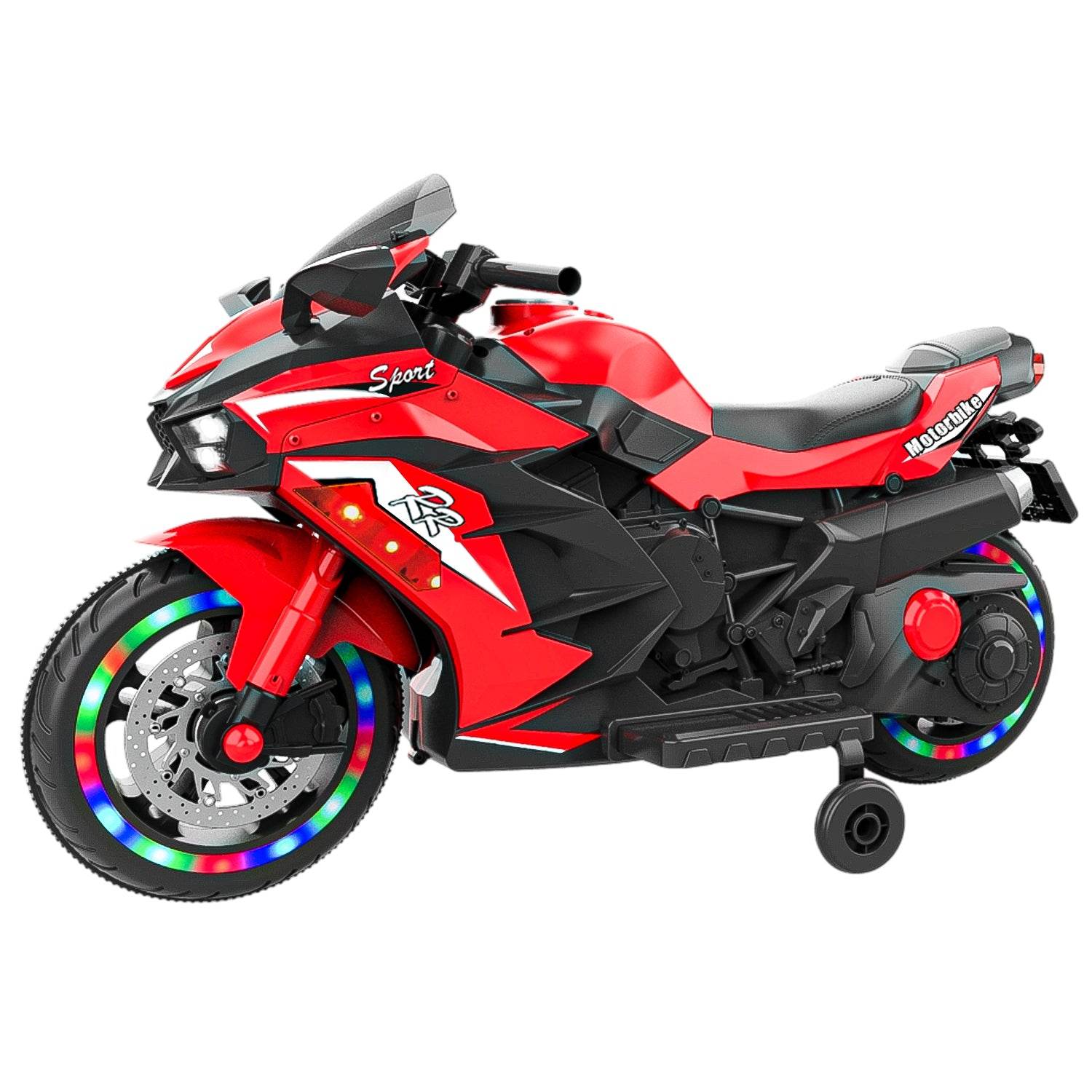 mlnshops Kids Toy Motorcycle with Lights - Electric Bike
