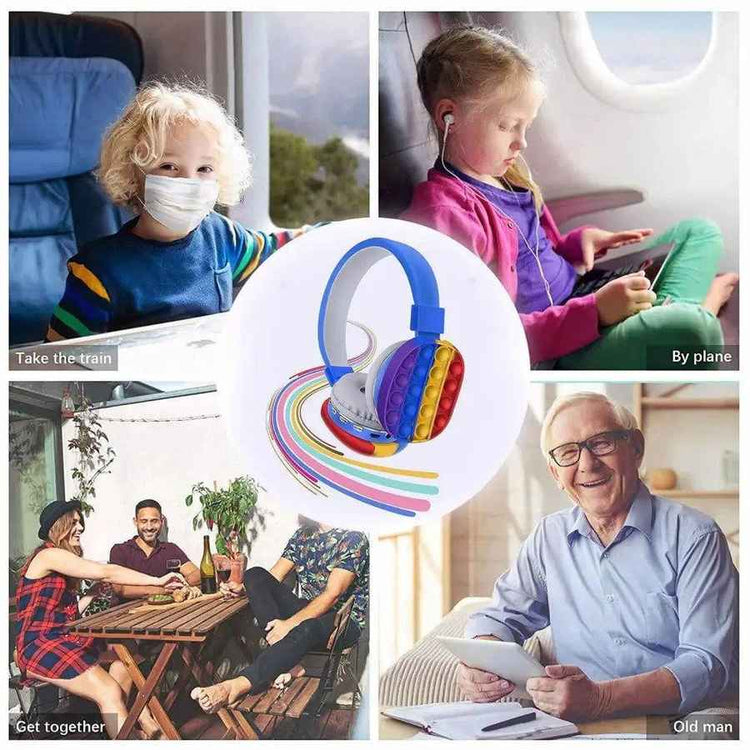Kids Wireless Headset with Fun Pop Design - MLNshops