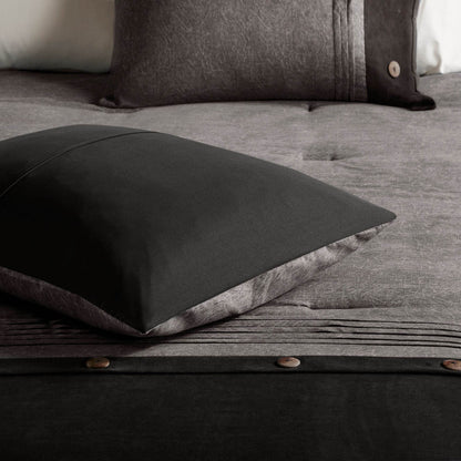 MLNshops 7 Piece Comforter Set King Size - Luxurious Style