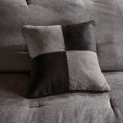 MLNshops 7 Piece Comforter Set King Size - Luxurious Style