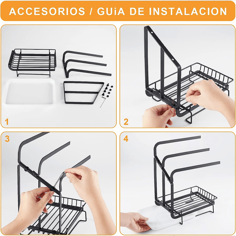 MLNshops Kitchen Sink Storage Tray for Organized Essentials