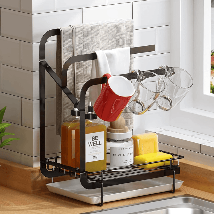 MLNshops Kitchen Sink Storage Tray for Organized Essentials