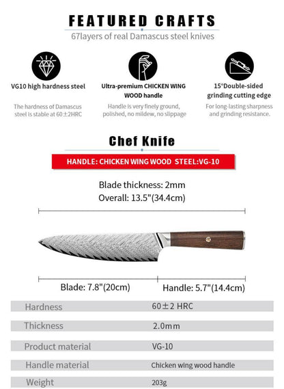 MLNshops Meat and Fish Slicing Knife for Precision Cutting - MLNshops