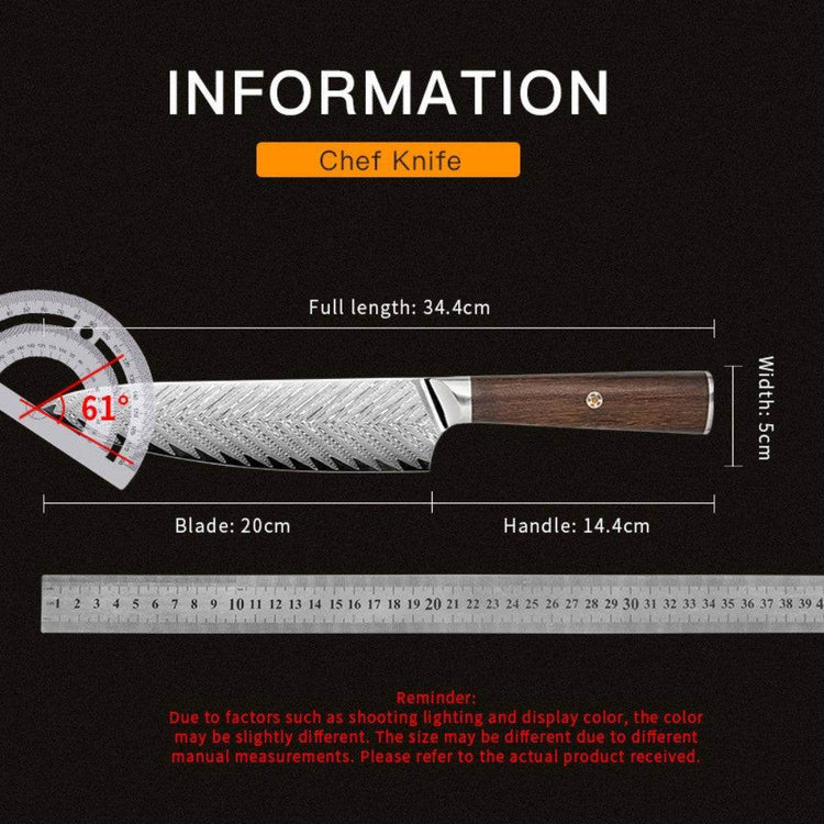 MLNshops Meat and Fish Slicing Knife for Precision Cutting