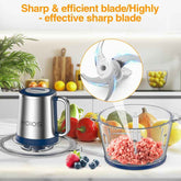 mlnshops Vegetable and Meat Grinder for Kitchen - KOIOS