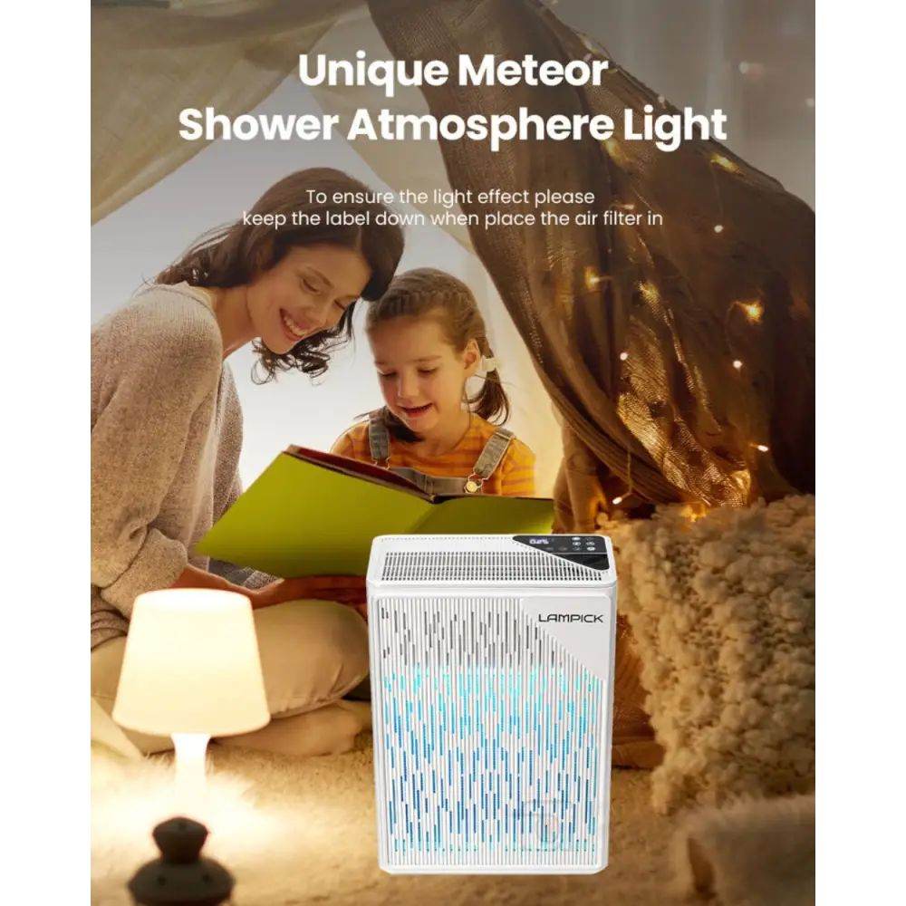 MLNshops Lampick Large Room Air Purifier for Clean Air